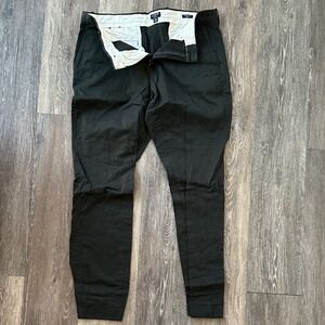 J. Crew Black Athletic Slim Pants